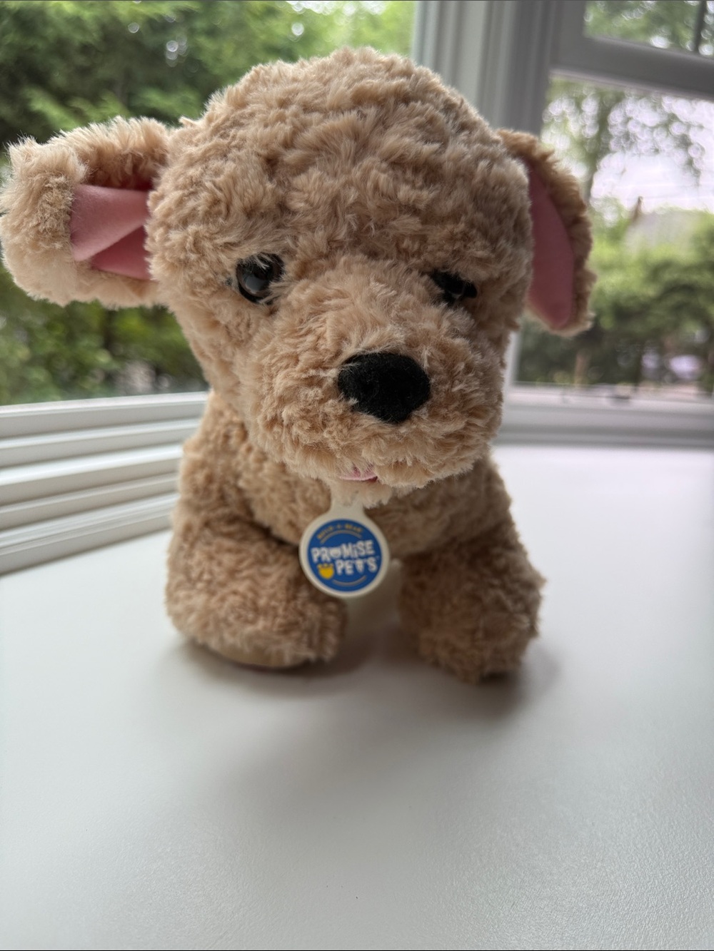 Promise Pets Plush Brown Puppy Stuffed Animal
